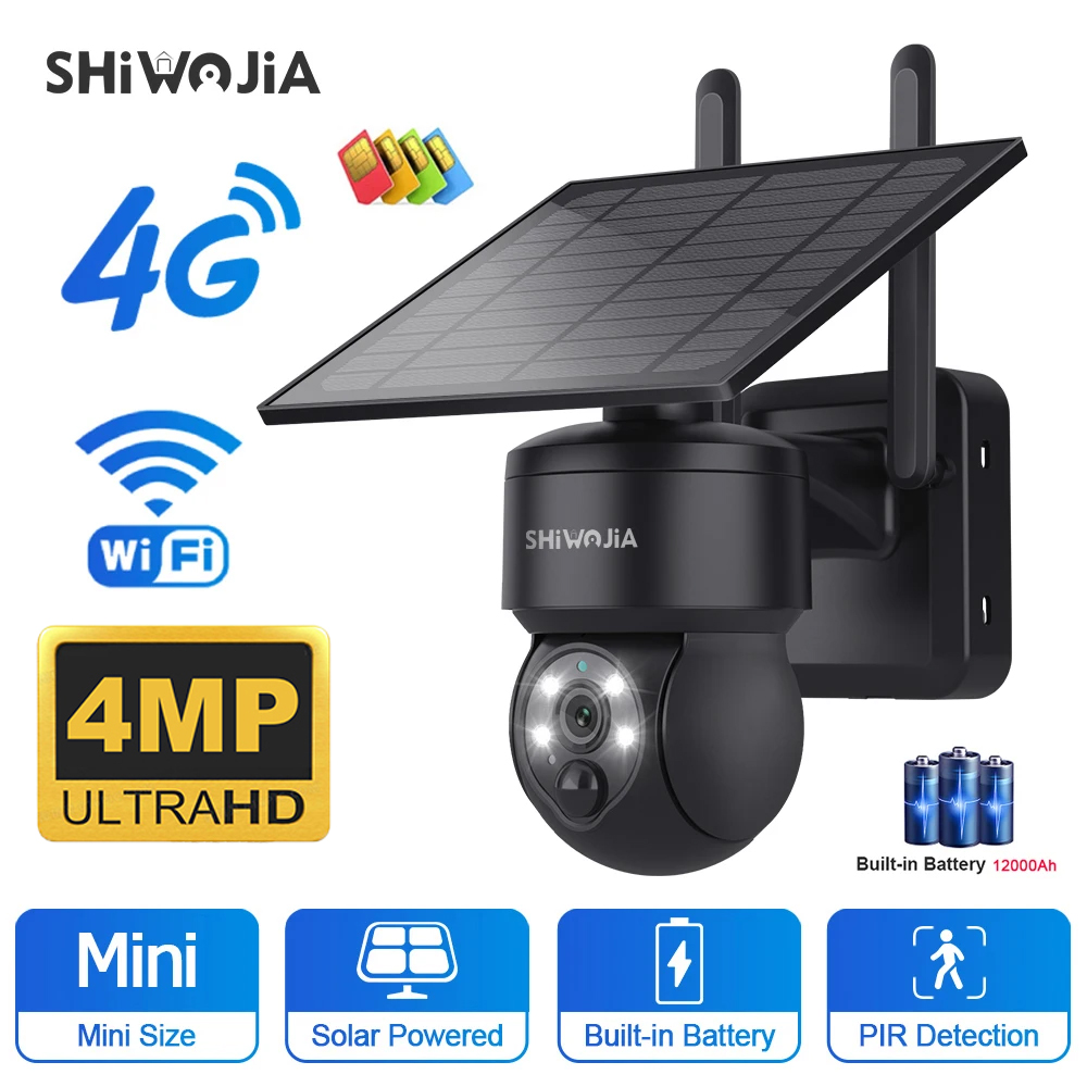 Solar Panel Tilt Mount - SHIWOJIA WIFI اللاسلكية PTZ كاميرا تعمل