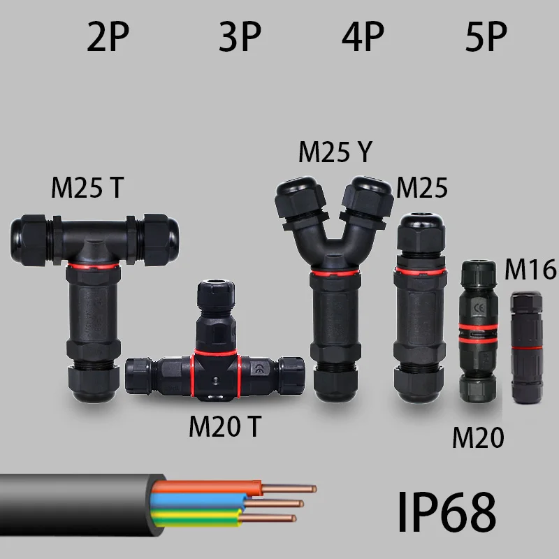 Cable Gland Waterproof - الكهربائية مقاوم للماء محطة كابلات الموصلات
