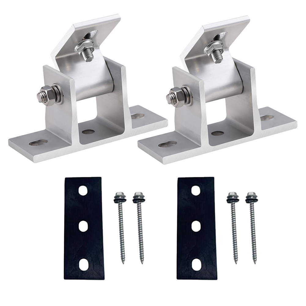 Solar Panel Tilt Mount - قطعتان من حوامل الألواح الشمسية المصنوعة