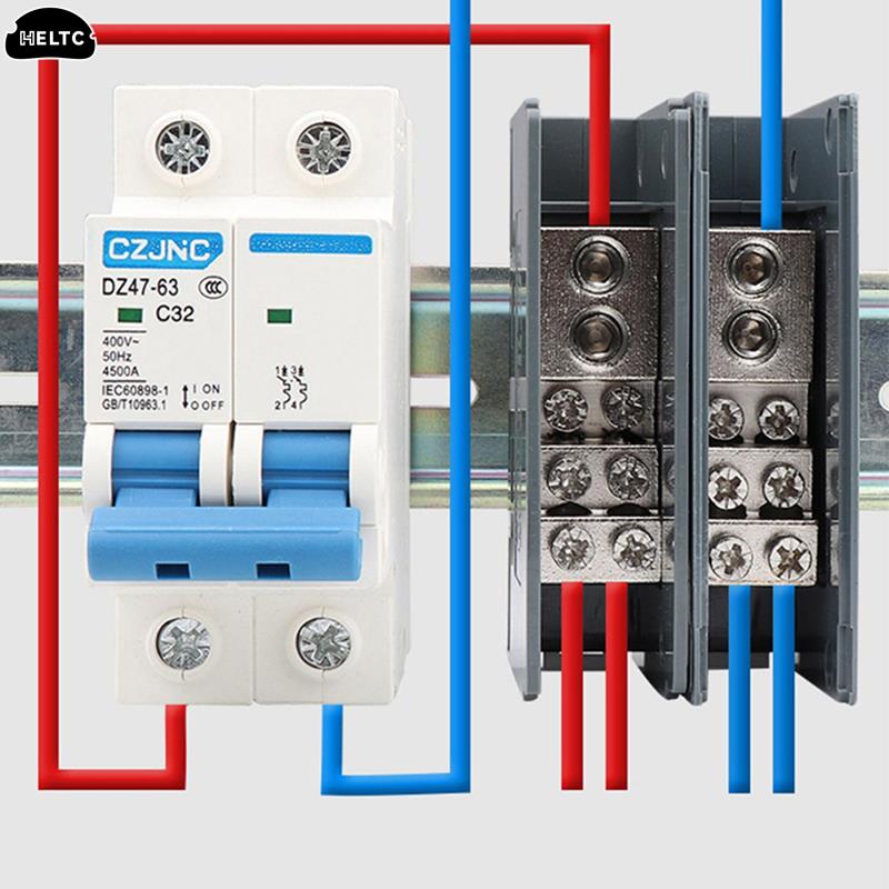 Din Rail Circuit Breaker - صندوق توزيع كتلة محطة السكك الحديدية