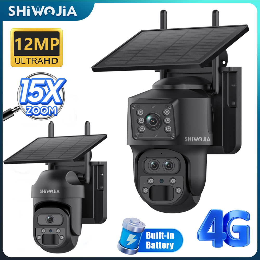 Solar Panel Tilt Mount - كاميرا SHIWOJIA 15X ZOOM الشمسية 4G