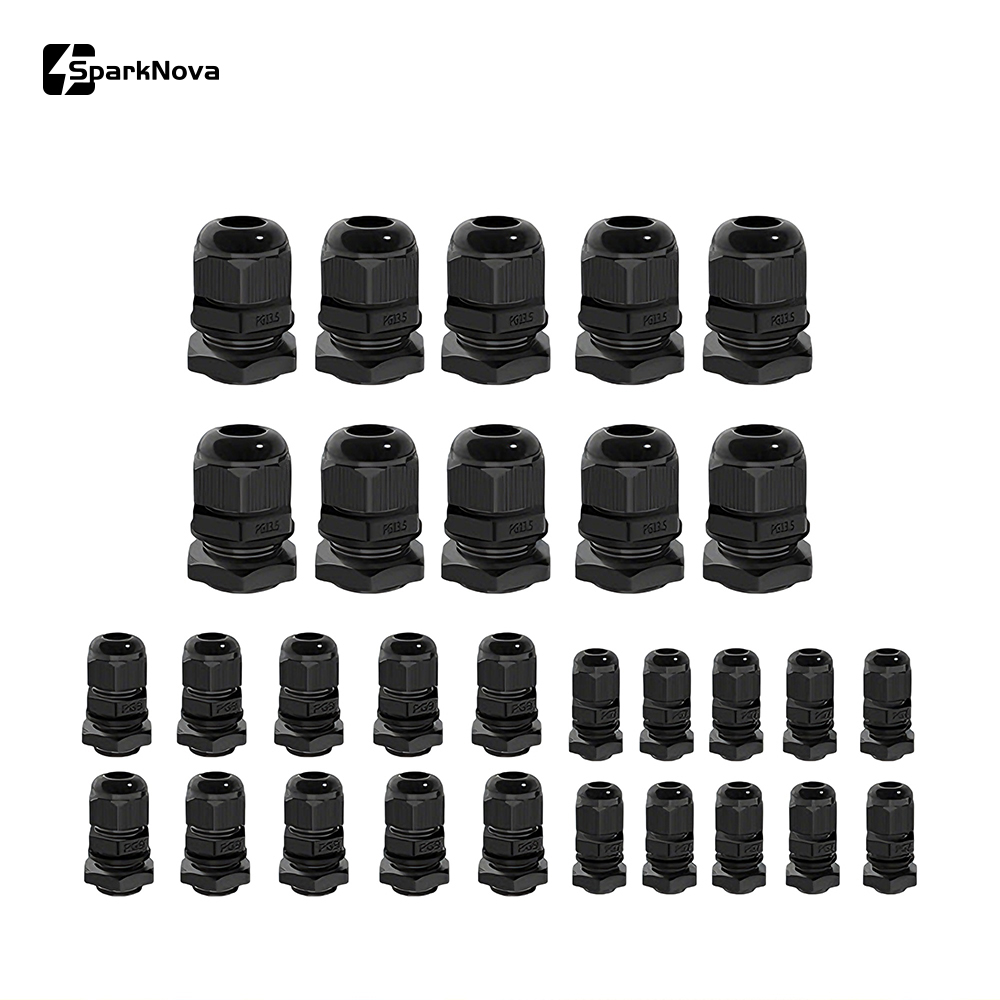 Cable Gland Waterproof - 5/10 قطع من وصلات الكابلات المقاومة