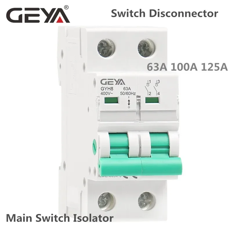 Din Rail Circuit Breaker - GEYA GYH8 Din السكك الحديدية 2