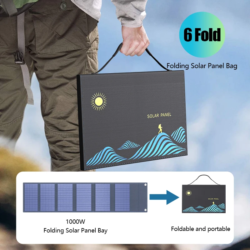 Jinko Solar Panel Cheetah - لوحة شمسية محمولة قابلة للطي بقوة