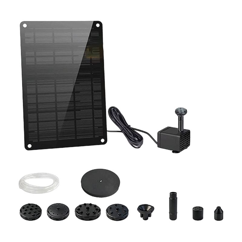 ABLN-نافورة شمسية بقوة 9 واط ت - مراجعة Solar Pool Pump Kit وسعره