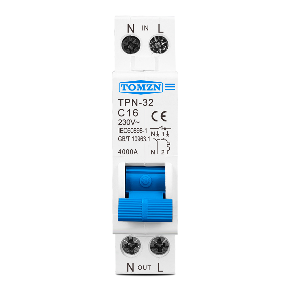 قاطع دائرة كهربائية صغير TOMZN - مراجعة Din Rail Circuit Breaker وسعره
