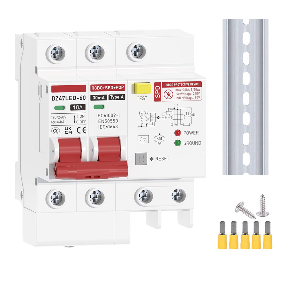 قاطع دائرة كهربائية للحماية من - مراجعة Din Rail Circuit Breaker وسعره