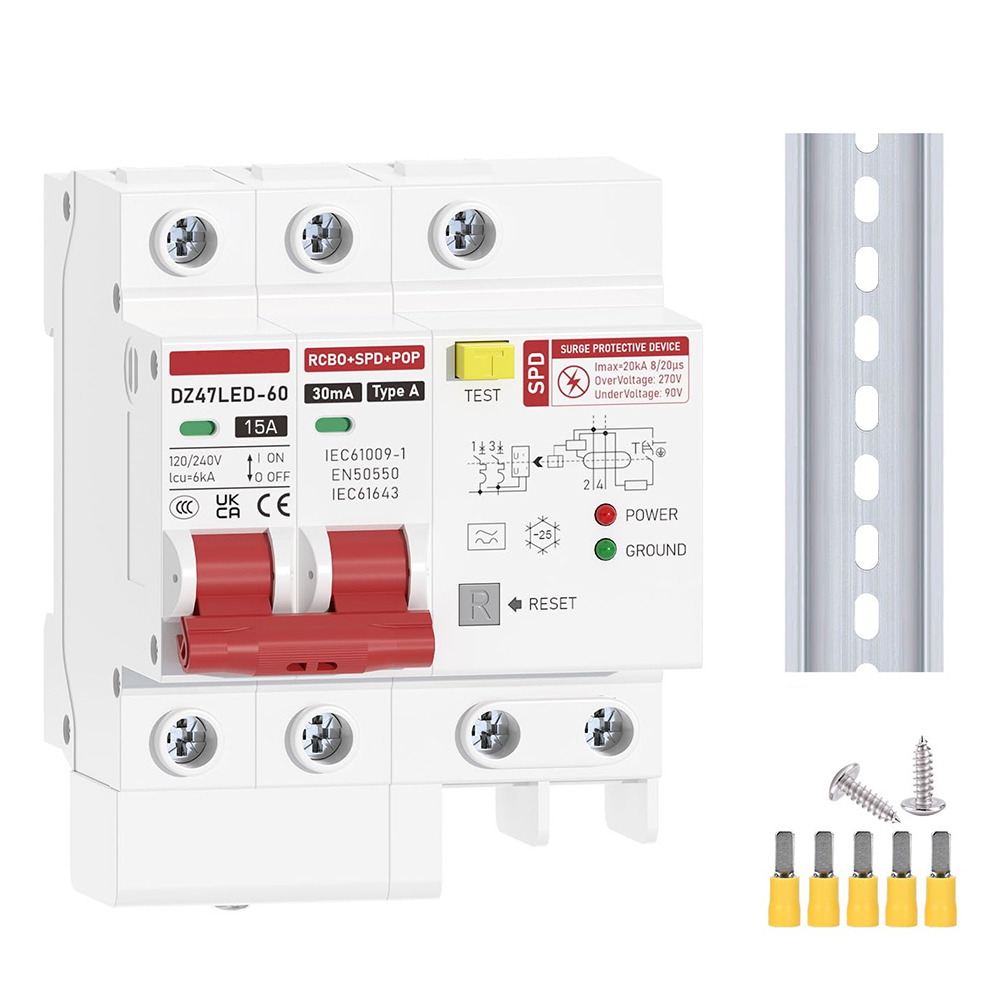 قاطع دائرة كهربائية للحماية من - مراجعة Din Rail Circuit Breaker وسعره