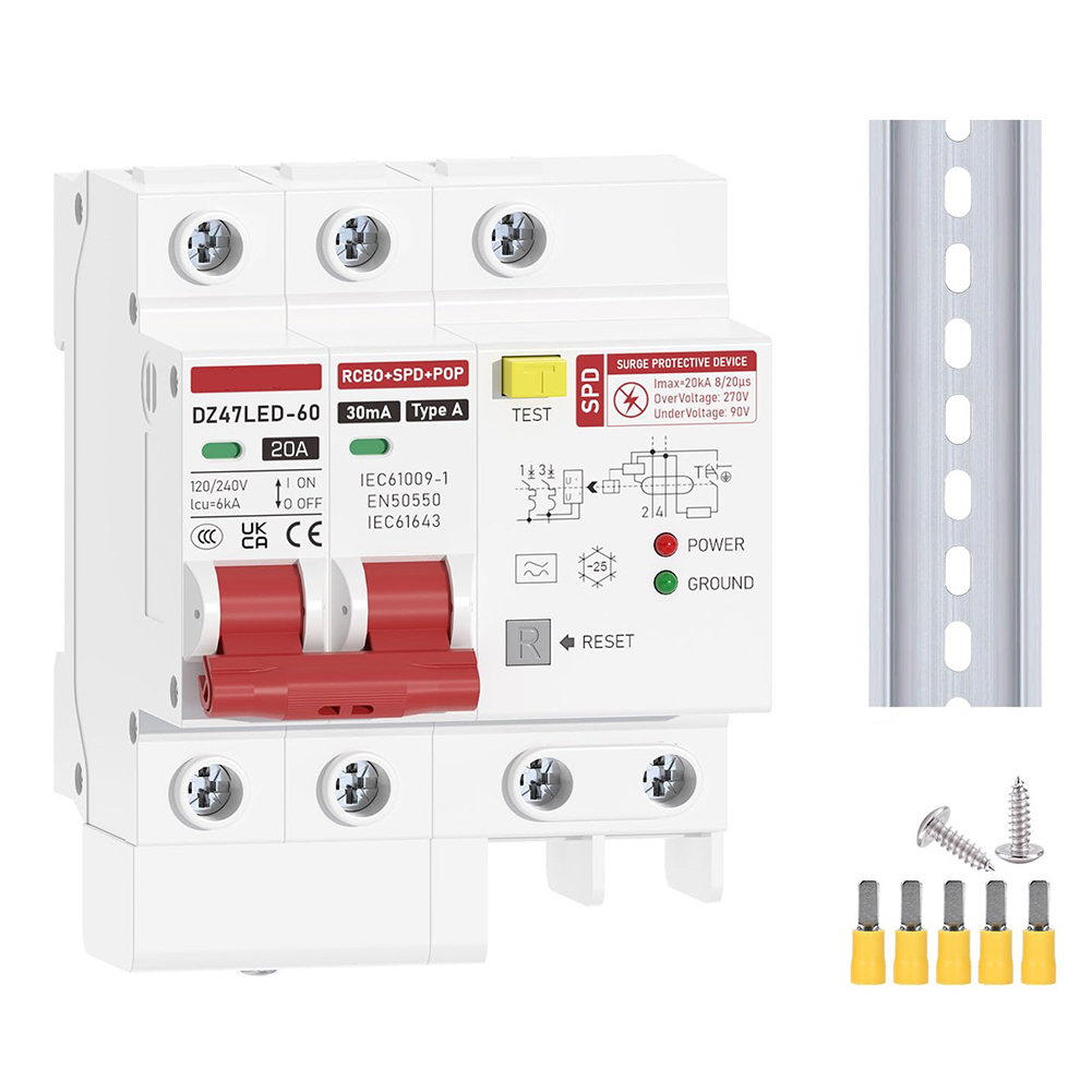 قاطع دائرة كهربائية للحماية من - مراجعة Din Rail Circuit Breaker وسعره
