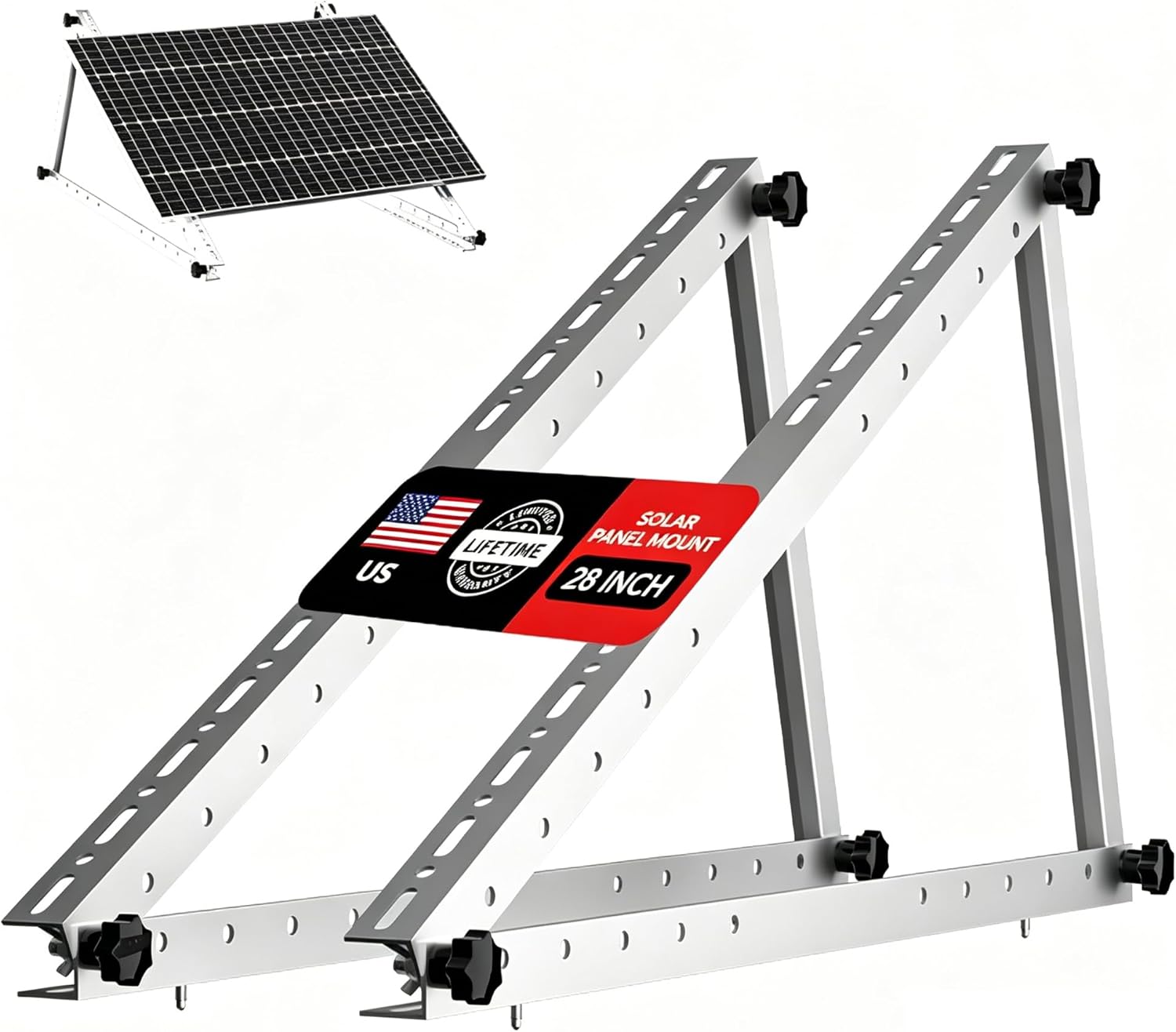 حامل شمسي قابل للإمالة مقاس 28 - مراجعة Solar Panel Tilt Mount وسعره