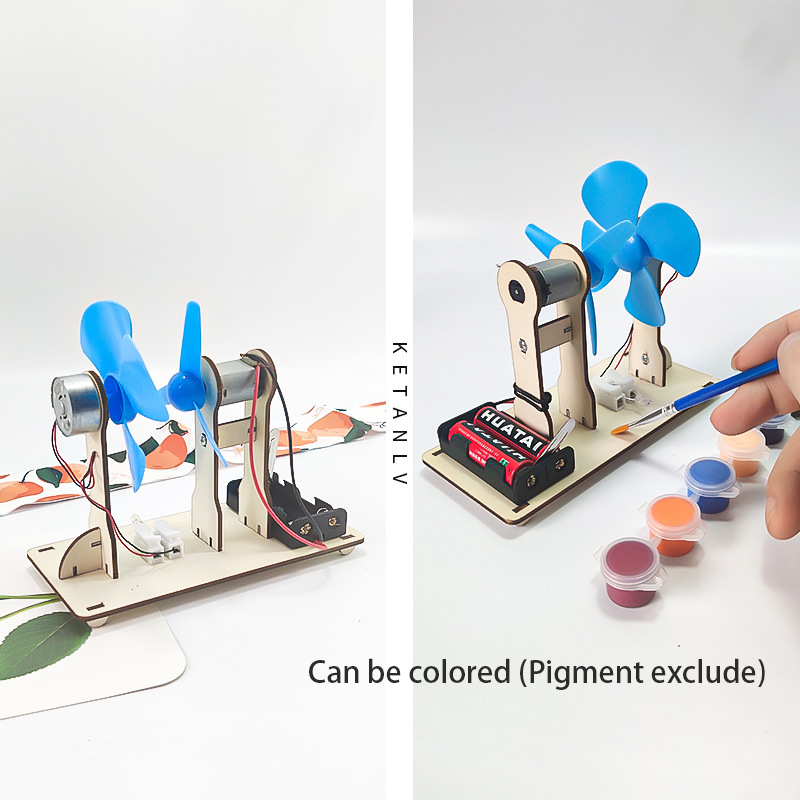 DIY الرياح مدفوعة مولد نموذج ا - مراجعة Renewable Energy Model وسعره