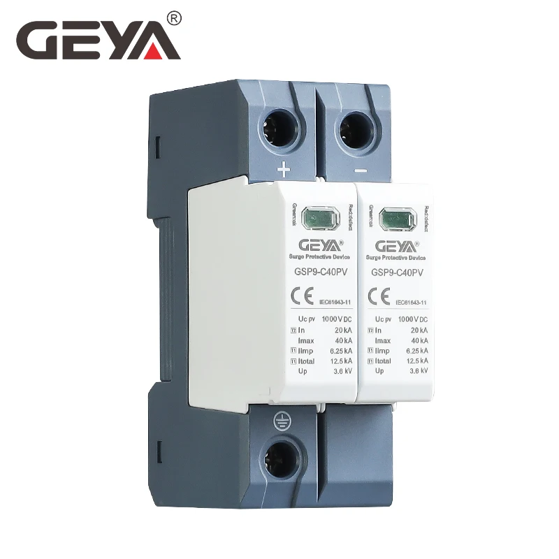 GEYA GSP9 الضوئية تيار مستمر S - مراجعة Din Rail Circuit Breaker وسعره