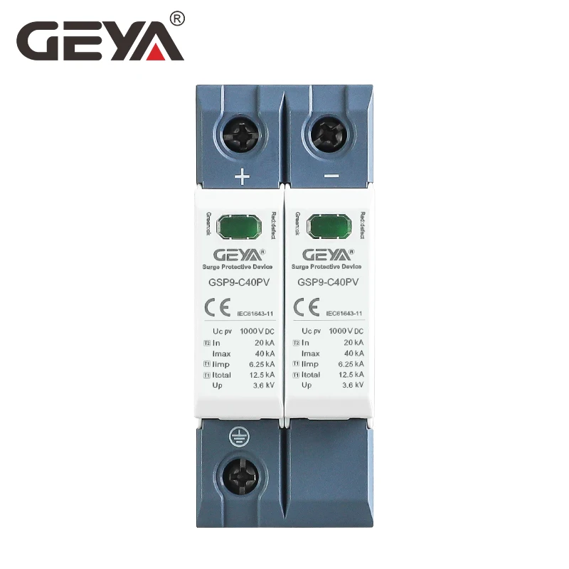GEYA GSP9 الضوئية تيار مستمر S - مراجعة Din Rail Circuit Breaker وسعره