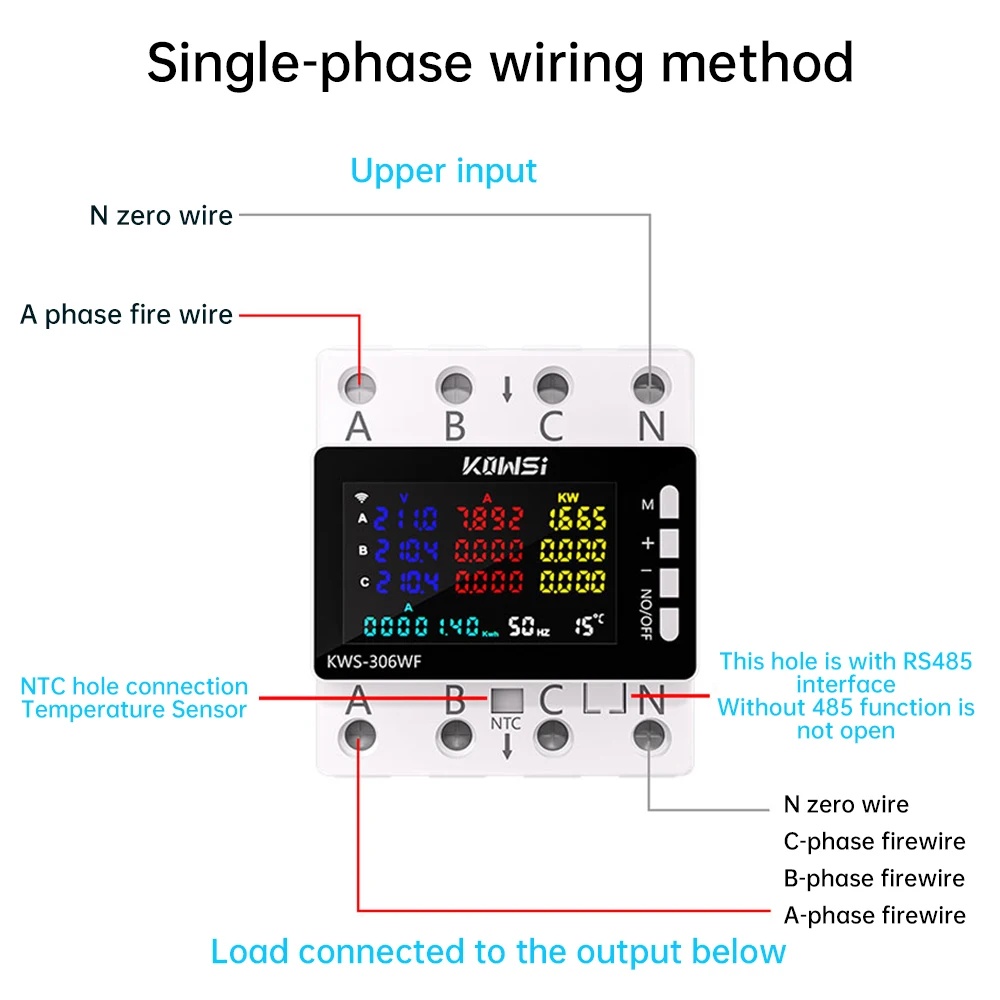 80A Tuya WIFI الحياة الذكية ال - مراجعة Din Rail Circuit Breaker وسعره