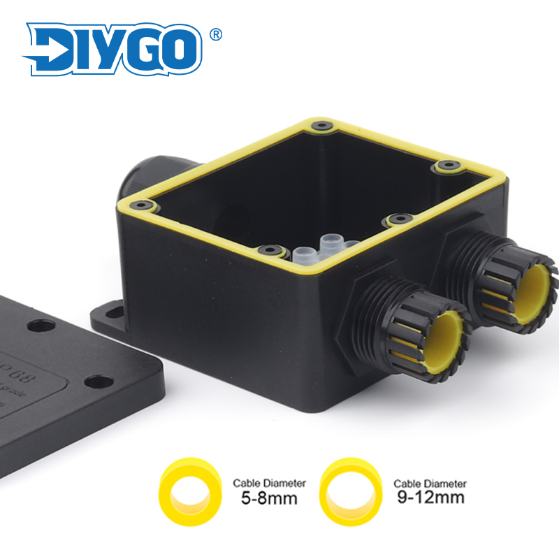 IP68 صندوق توصيل خارجي مقاوم ل - مراجعة Cable Gland Waterproof وسعره