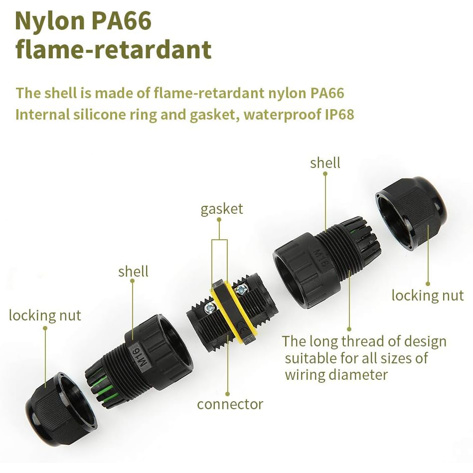 صندوق توصيل كهربائي مقاوم للما - مراجعة Cable Gland Waterproof وسعره