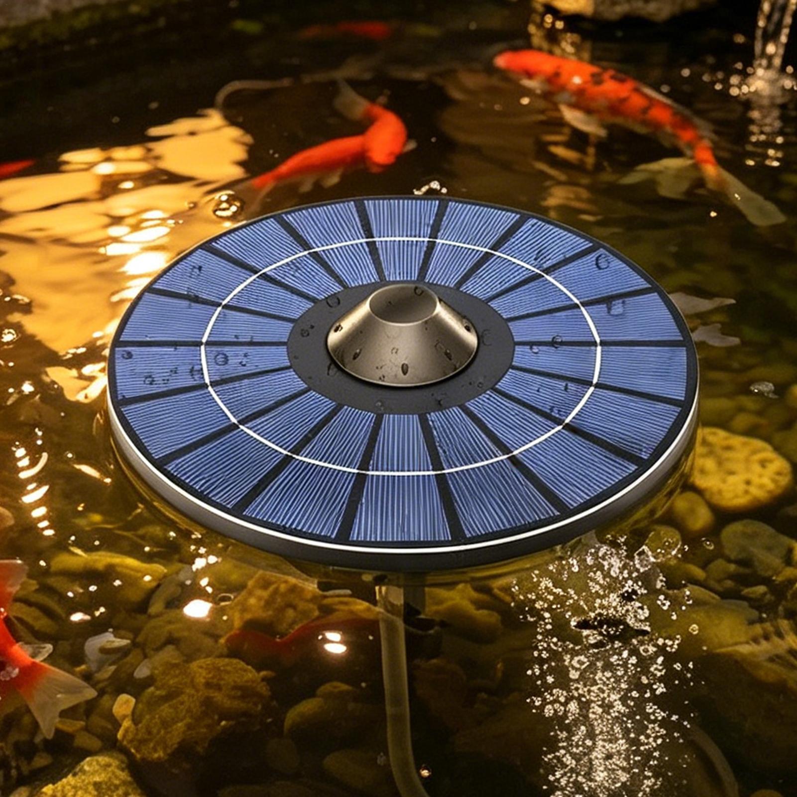 مضخة تهوية تعمل بالطاقة الشمسي - مراجعة Solar Pool Pump Kit وسعره
