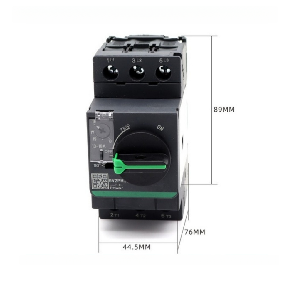 قاطع دائرة المحرك ثلاثي الأطوا - مراجعة Din Rail Circuit Breaker وسعره