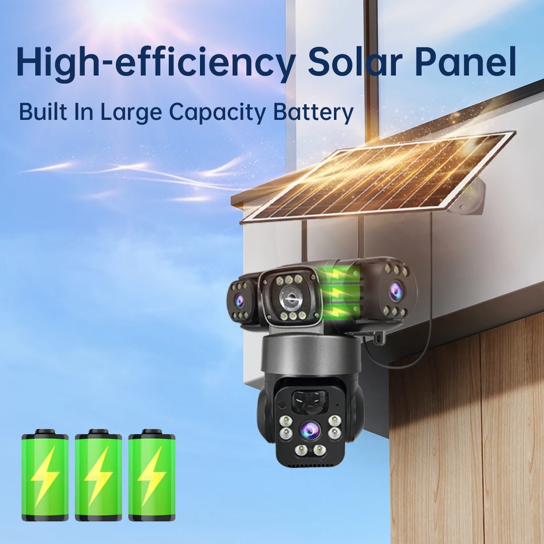 كاميرا V380 Pro الشمسية الخارج - مراجعة Jinko Solar Panel Cheetah وسعره