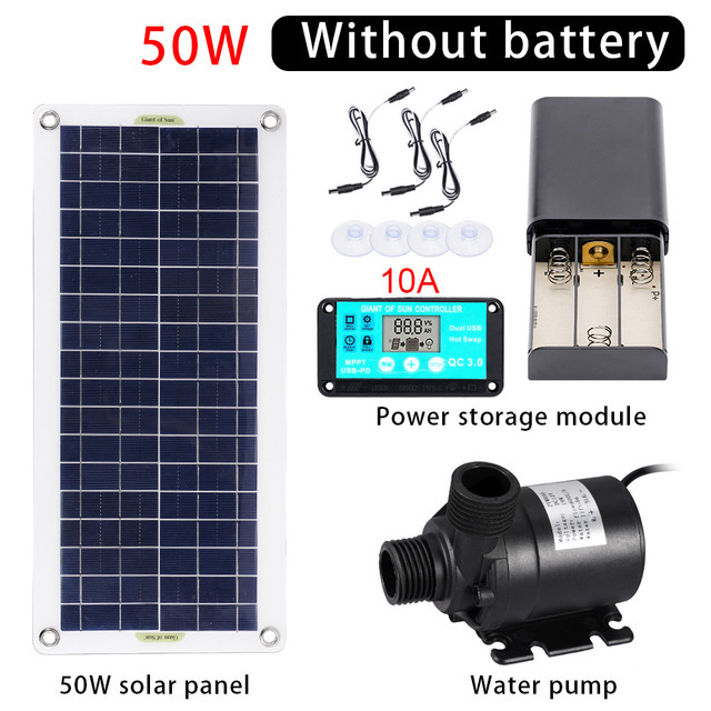 مجموعة مضخة مياه تعمل بالطاقة  - مراجعة Solar Pool Pump Kit وسعره