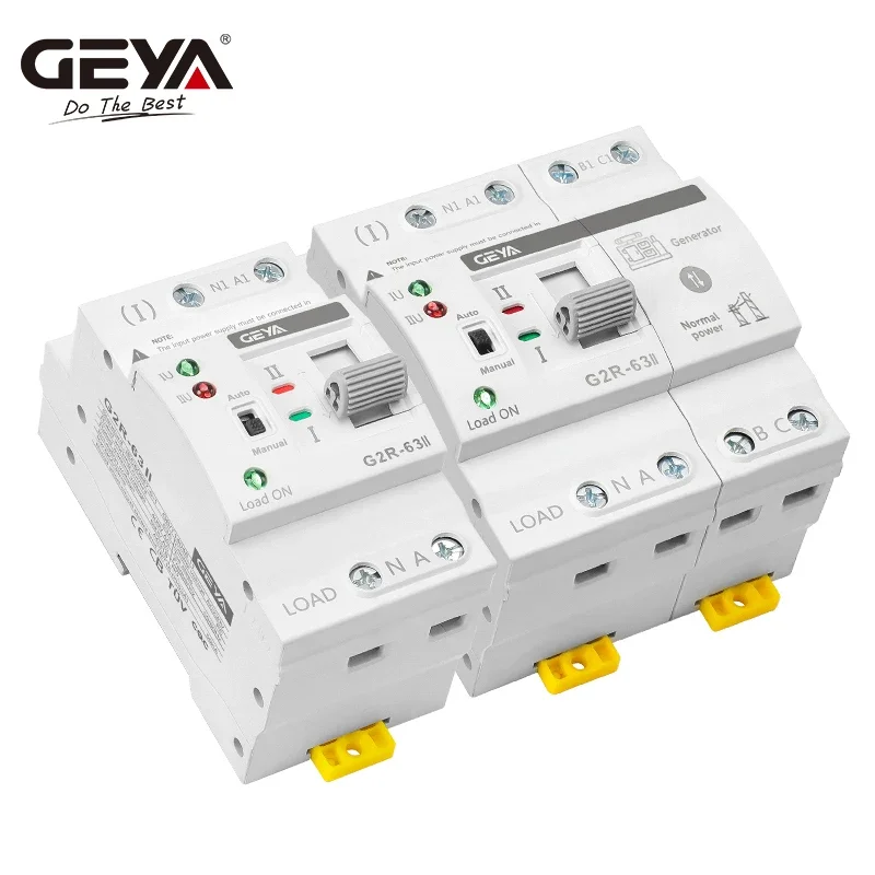 GEYA G2R Smart ATS Din Rail مف - مراجعة Din Rail Circuit Breaker وسعره