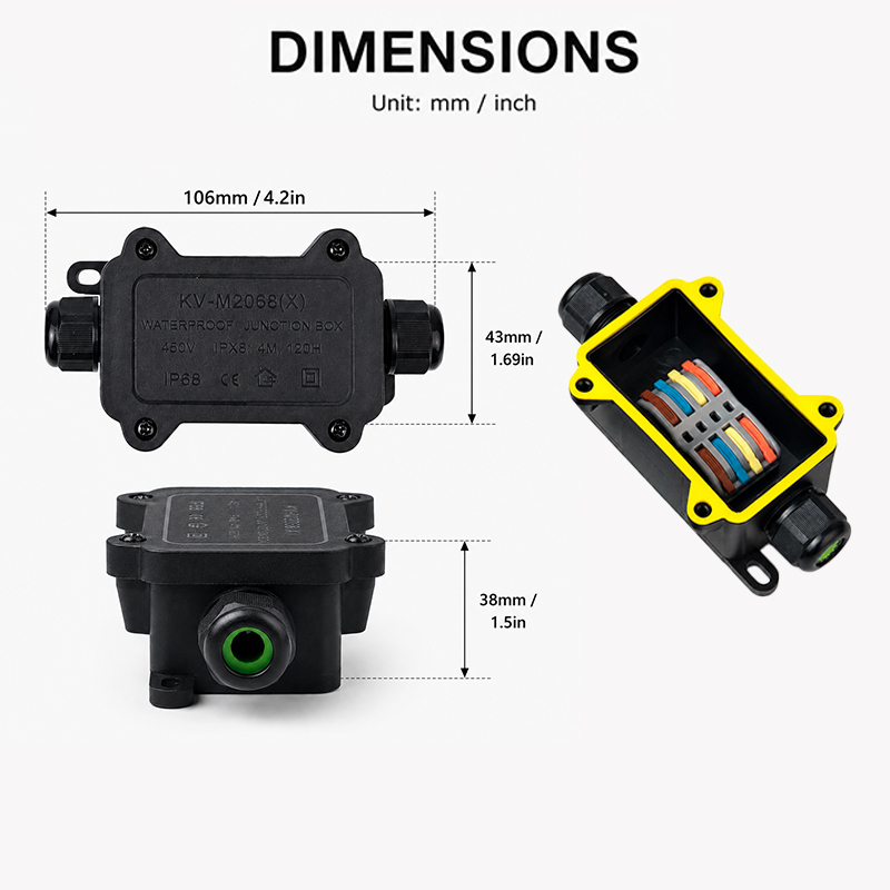 صندوق توصيل مقاوم للماء IP68 ب - مراجعة Cable Gland Waterproof وسعره