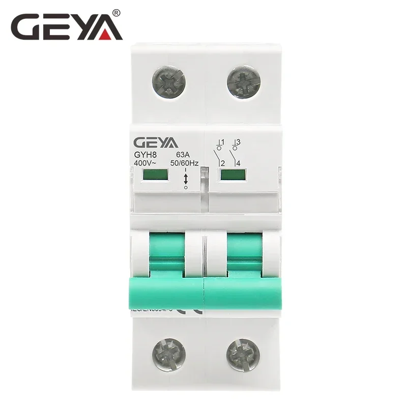 GEYA GYH8 Din السكك الحديدية 2 - مراجعة Din Rail Circuit Breaker وسعره