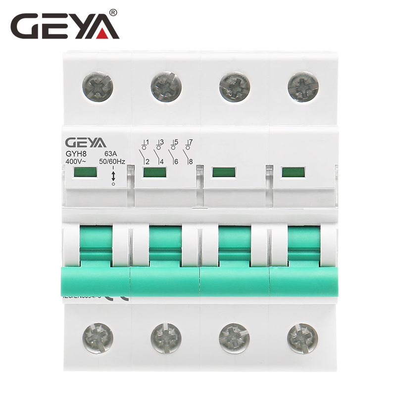 GEYA GYH8 Din السكك الحديدية 2 - مراجعة Din Rail Circuit Breaker وسعره