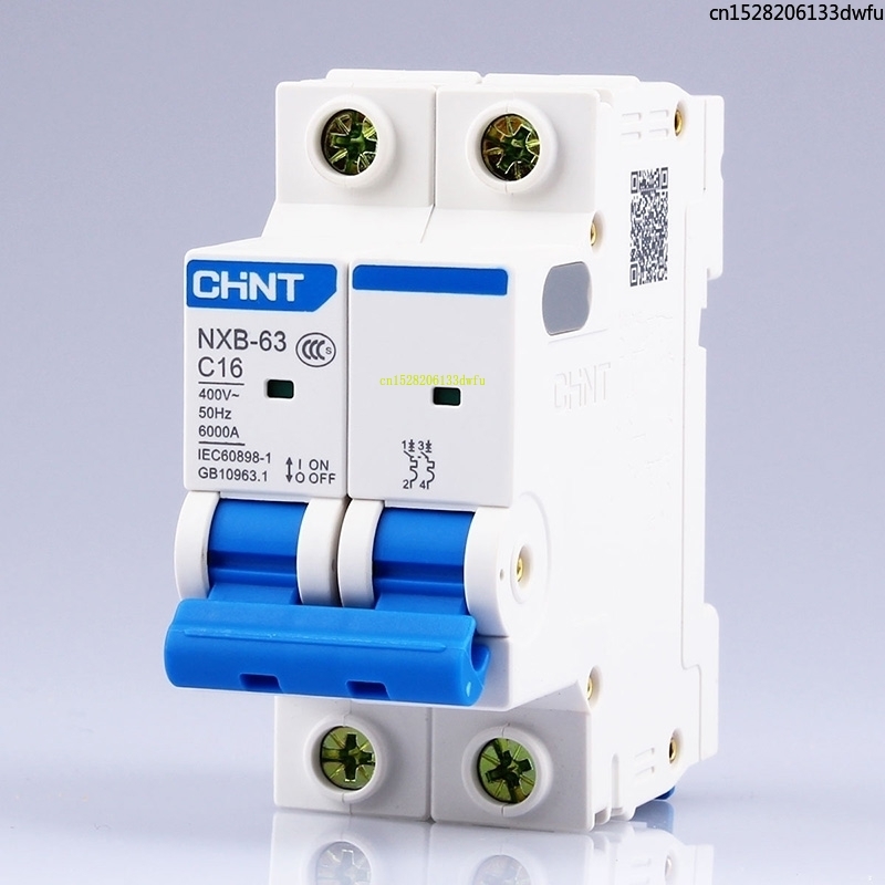 CHINT MCB NXB-63 2P 2A 10A 16A - مراجعة Din Rail Circuit Breaker وسعره
